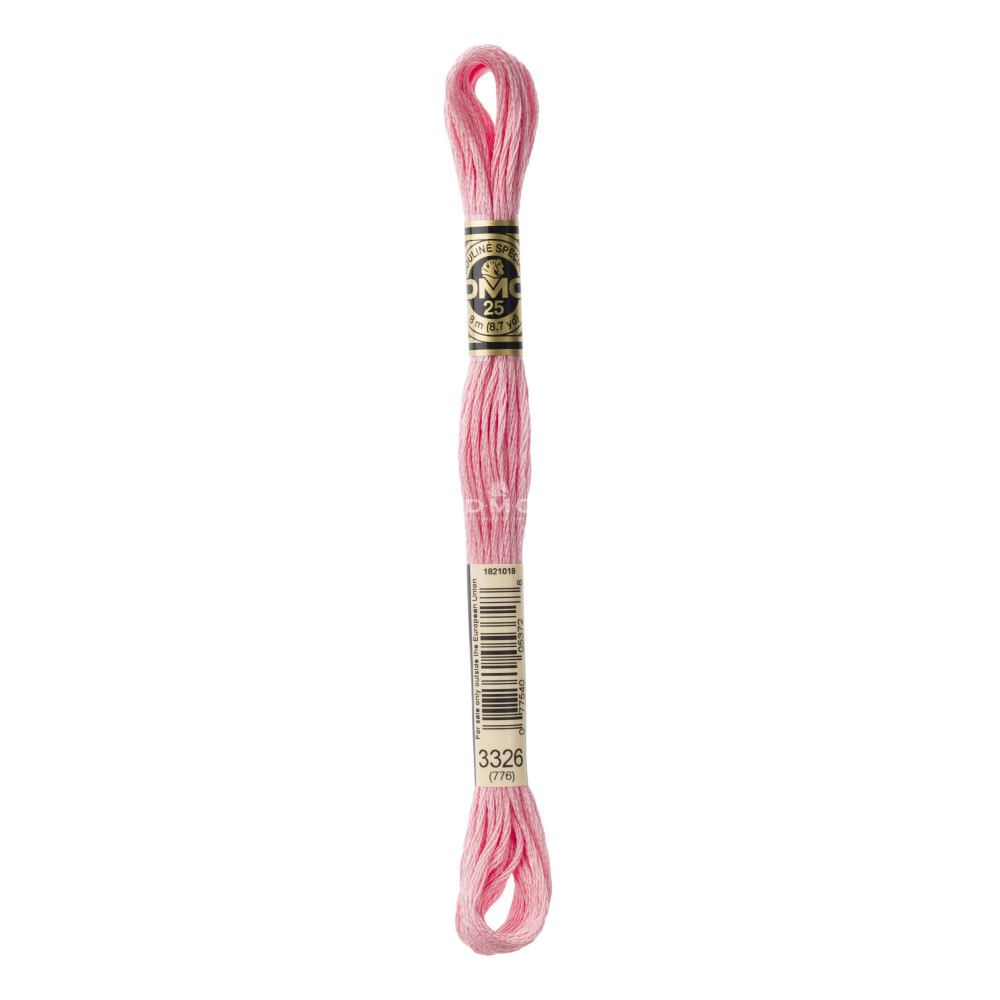 Mouliné spécial DMC 117MC - Nuances rose / rouge / violet / bleu