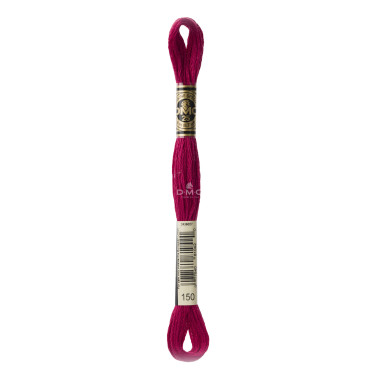 Mouliné spécial DMC 117MC - Nuances rose / rouge / violet / bleu