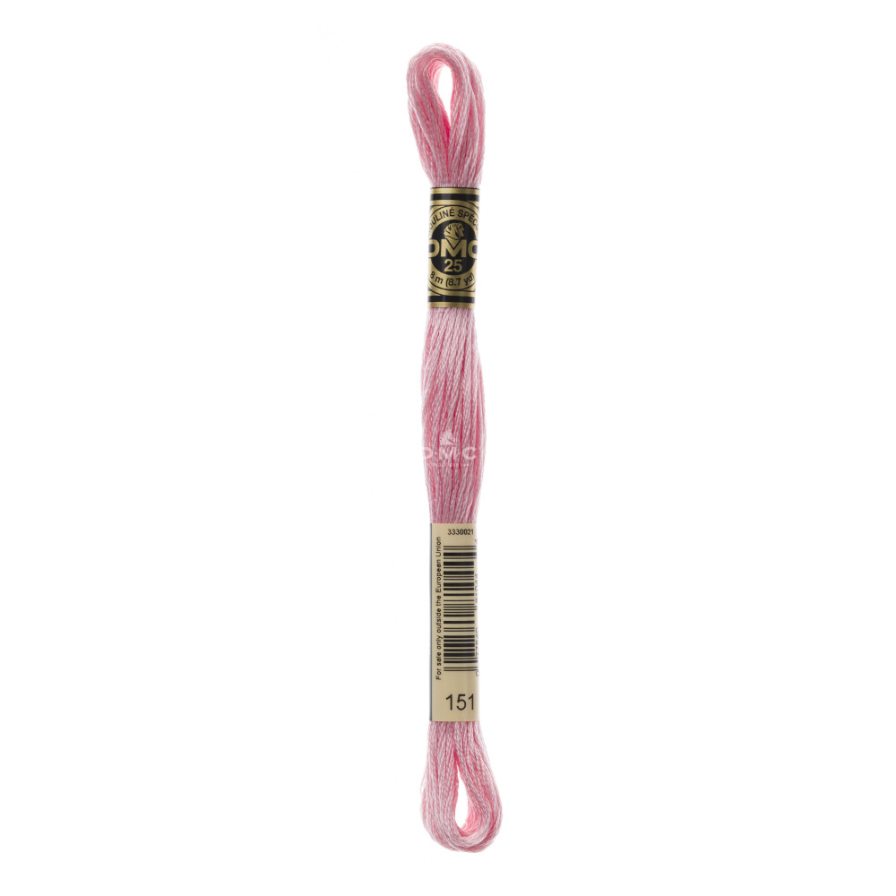 Mouliné spécial DMC 117MC - Nuances rose / rouge / violet / bleu