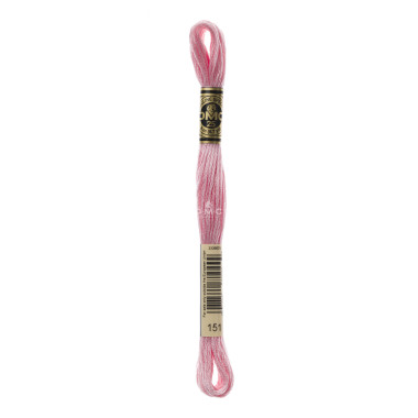 Mouliné spécial DMC 117MC - Nuances rose / rouge / violet / bleu