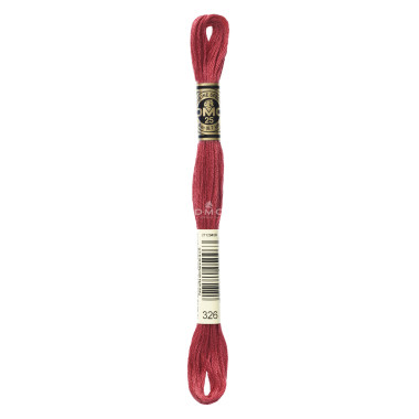 Mouliné spécial DMC 117MC - Nuances rose / rouge / violet / bleu