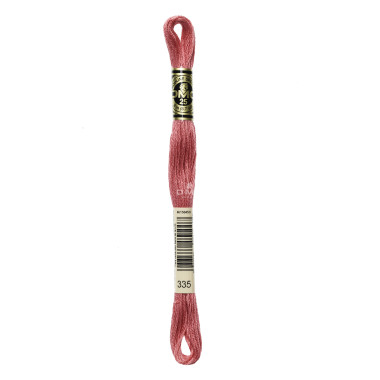 Mouliné spécial DMC 117MC - Nuances rose / rouge / violet / bleu