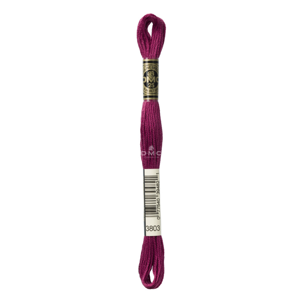 Mouliné spécial DMC 117MC - Nuances rose / rouge / violet / bleu