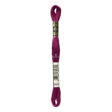 Mouliné spécial DMC 117MC - Nuances rose / rouge / violet / bleu
