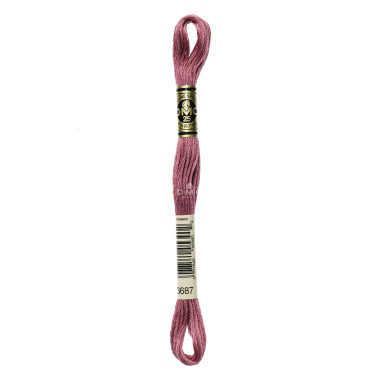 Mouliné spécial DMC 117MC - Nuances rose / rouge / violet / bleu