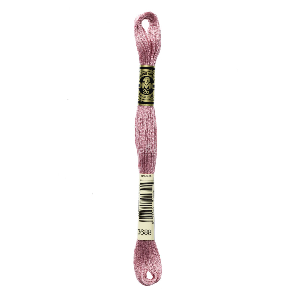 Mouliné spécial DMC 117MC - Nuances rose / rouge / violet / bleu