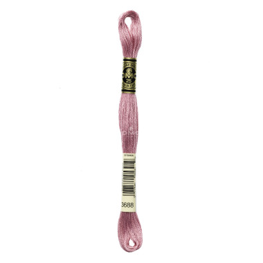 Mouliné spécial DMC 117MC - Nuances rose / rouge / violet / bleu