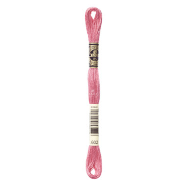 Mouliné spécial DMC 117MC - Nuances rose / rouge / violet / bleu