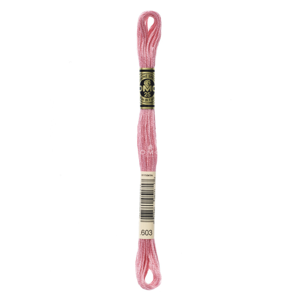 Mouliné spécial DMC 117MC - Nuances rose / rouge / violet / bleu