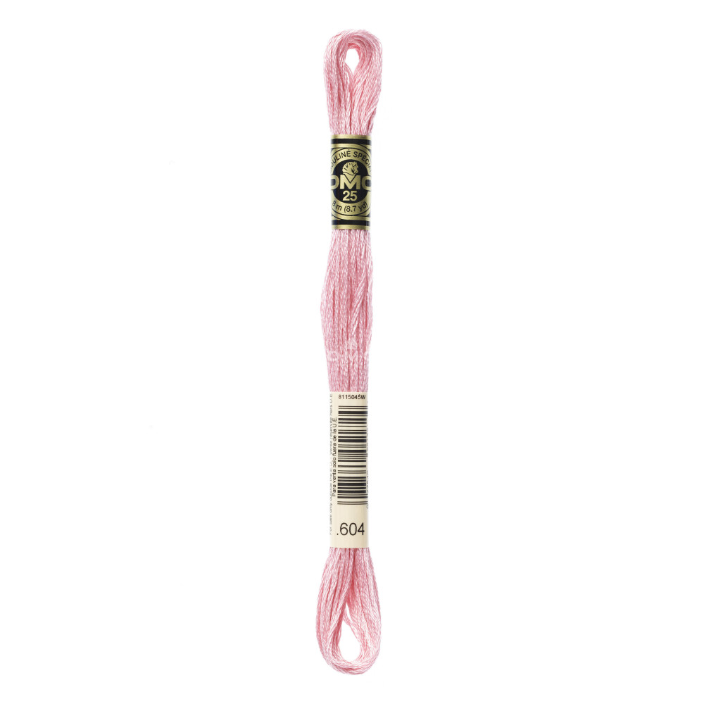 Mouliné spécial DMC 117MC - Nuances rose / rouge / violet / bleu