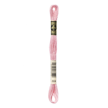 Mouliné spécial DMC 117MC - Nuances rose / rouge / violet / bleu