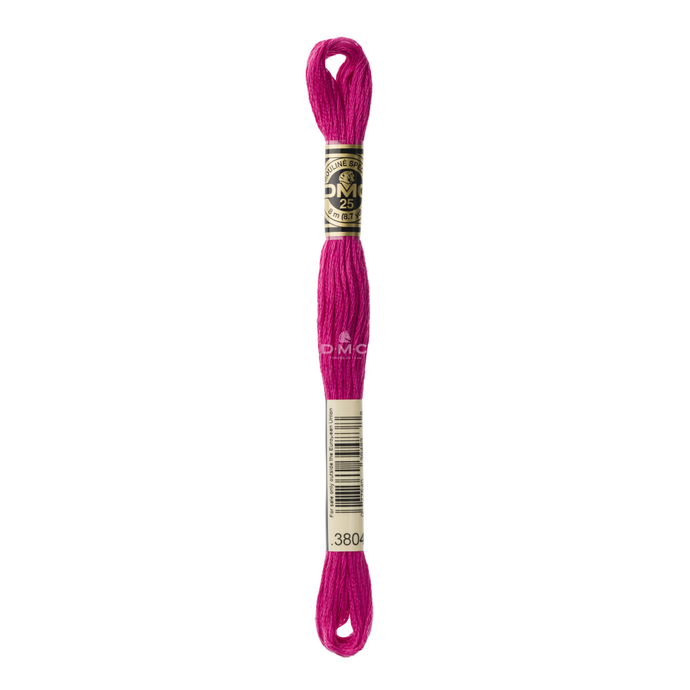 Mouliné spécial DMC 117MC - Nuances rose / rouge / violet / bleu