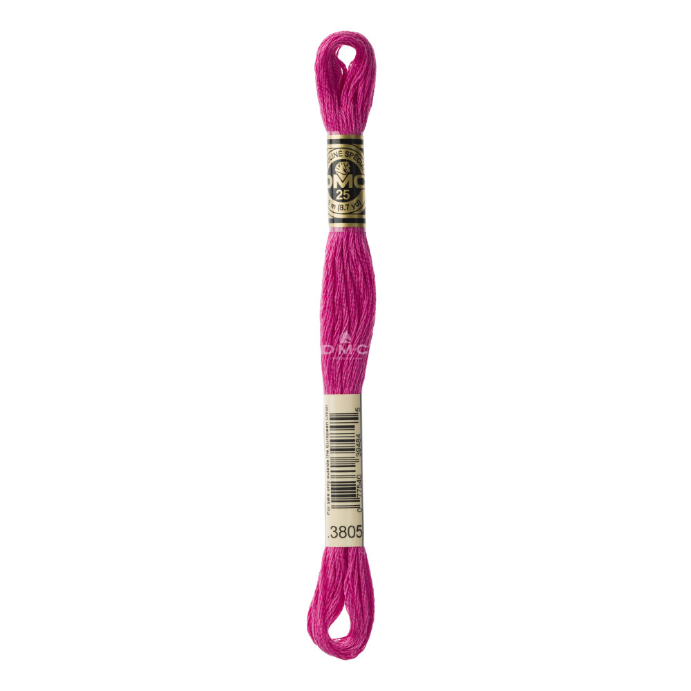 Mouliné spécial DMC 117MC - Nuances rose / rouge / violet / bleu