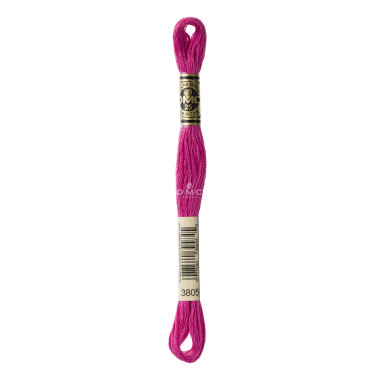 Mouliné spécial DMC 117MC - Nuances rose / rouge / violet / bleu