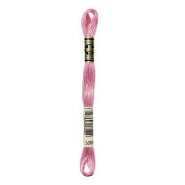 Mouliné spécial DMC 117MC - Nuances rose / rouge / violet / bleu
