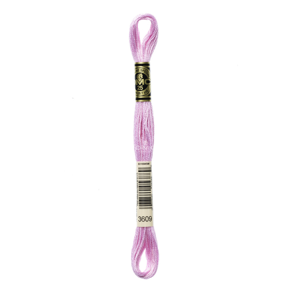 Mouliné spécial DMC 117MC - Nuances rose / rouge / violet / bleu
