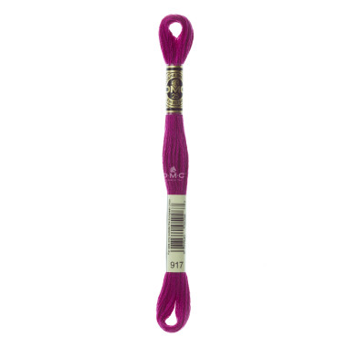 Mouliné spécial DMC 117MC - Nuances rose / rouge / violet / bleu