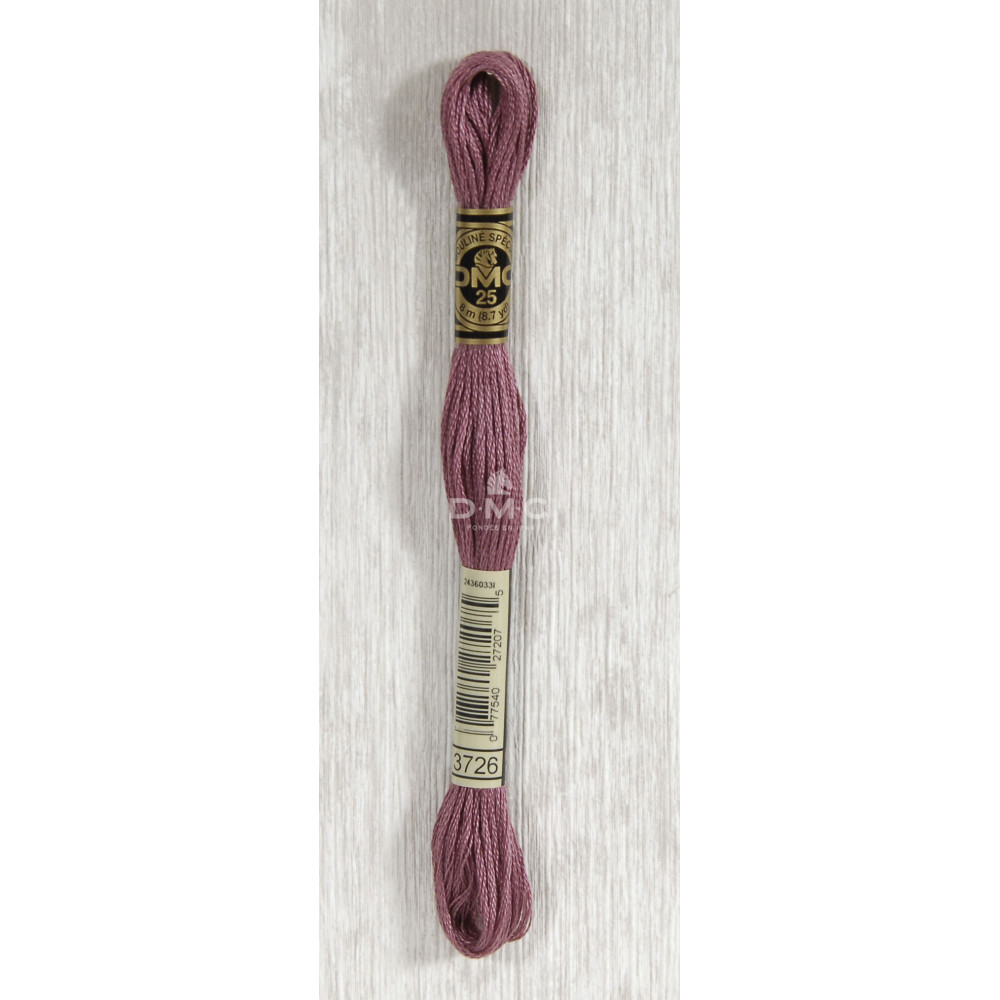 Mouliné spécial DMC 117MC - Nuances rose / rouge / violet / bleu