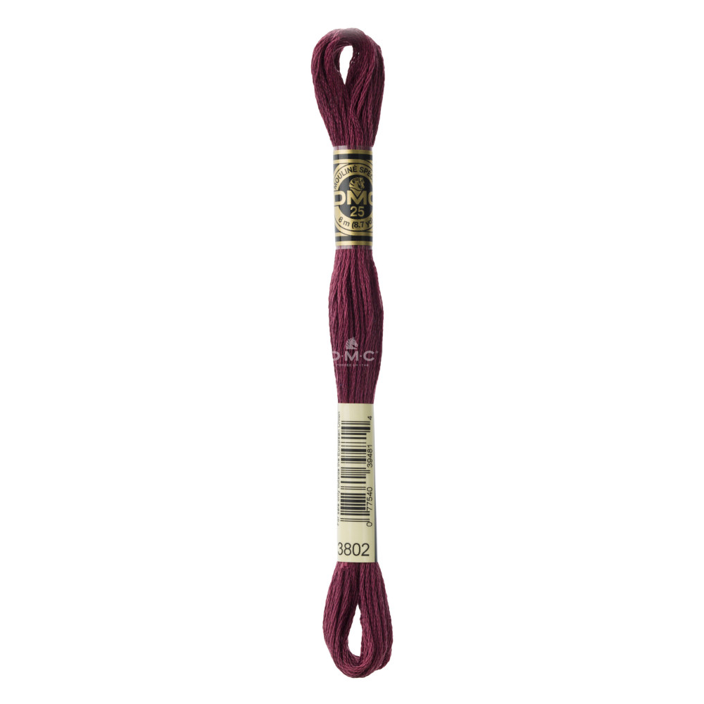 Mouliné spécial DMC 117MC - Nuances rose / rouge / violet / bleu
