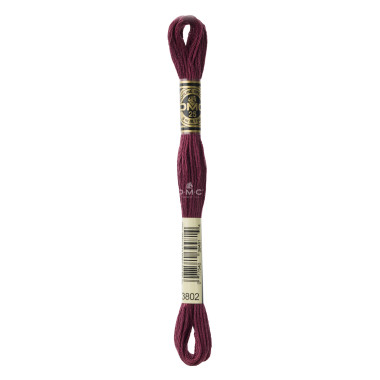 Mouliné spécial DMC 117MC - Nuances rose / rouge / violet / bleu
