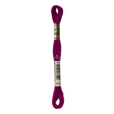Mouliné spécial DMC 117MC - Nuances rose / rouge / violet / bleu