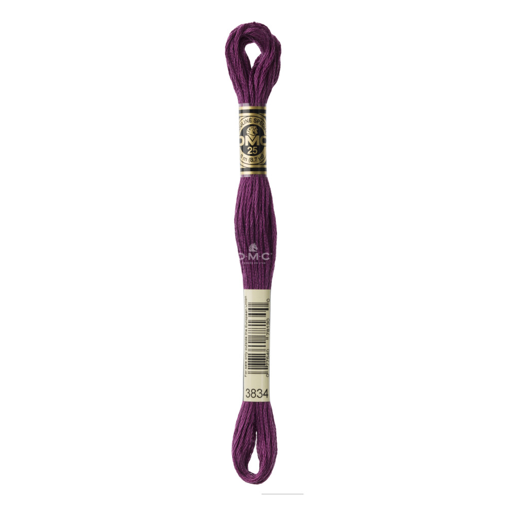 Mouliné spécial DMC 117MC - Nuances rose / rouge / violet / bleu