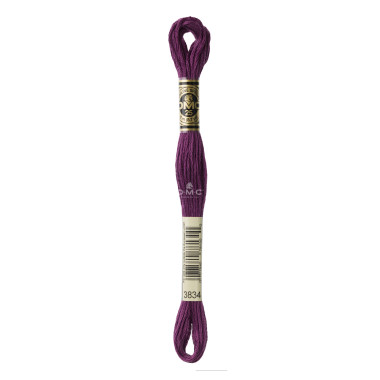 Mouliné spécial DMC 117MC - Nuances rose / rouge / violet / bleu