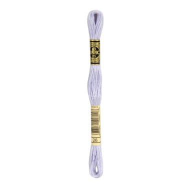 Mouliné spécial DMC 117MC - Nuances rose / rouge / violet / bleu