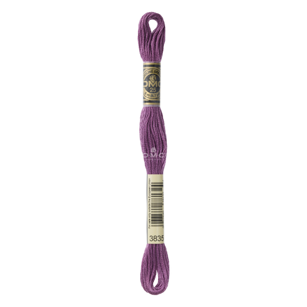 Mouliné spécial DMC 117MC - Nuances rose / rouge / violet / bleu