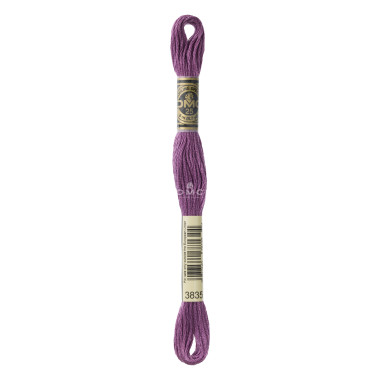 Mouliné spécial DMC 117MC - Nuances rose / rouge / violet / bleu