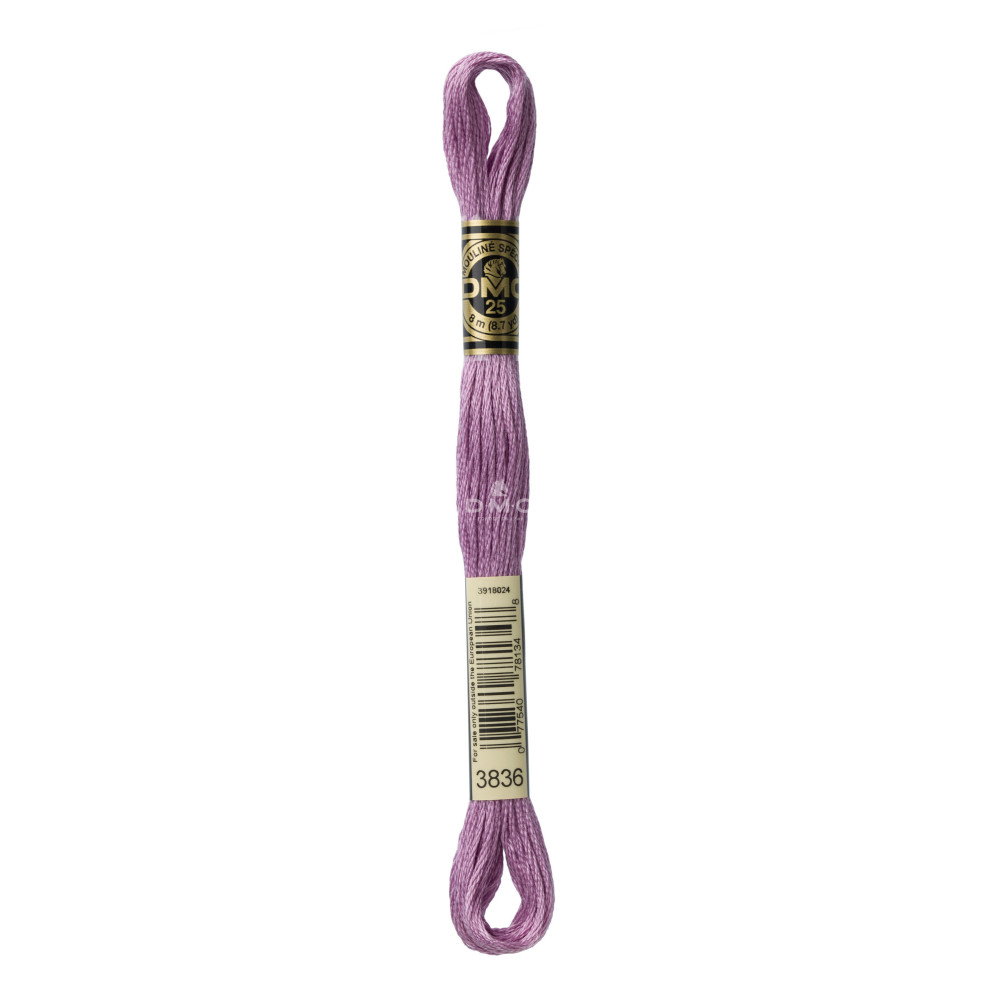 Mouliné spécial DMC 117MC - Nuances rose / rouge / violet / bleu