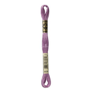 Mouliné spécial DMC 117MC - Nuances rose / rouge / violet / bleu