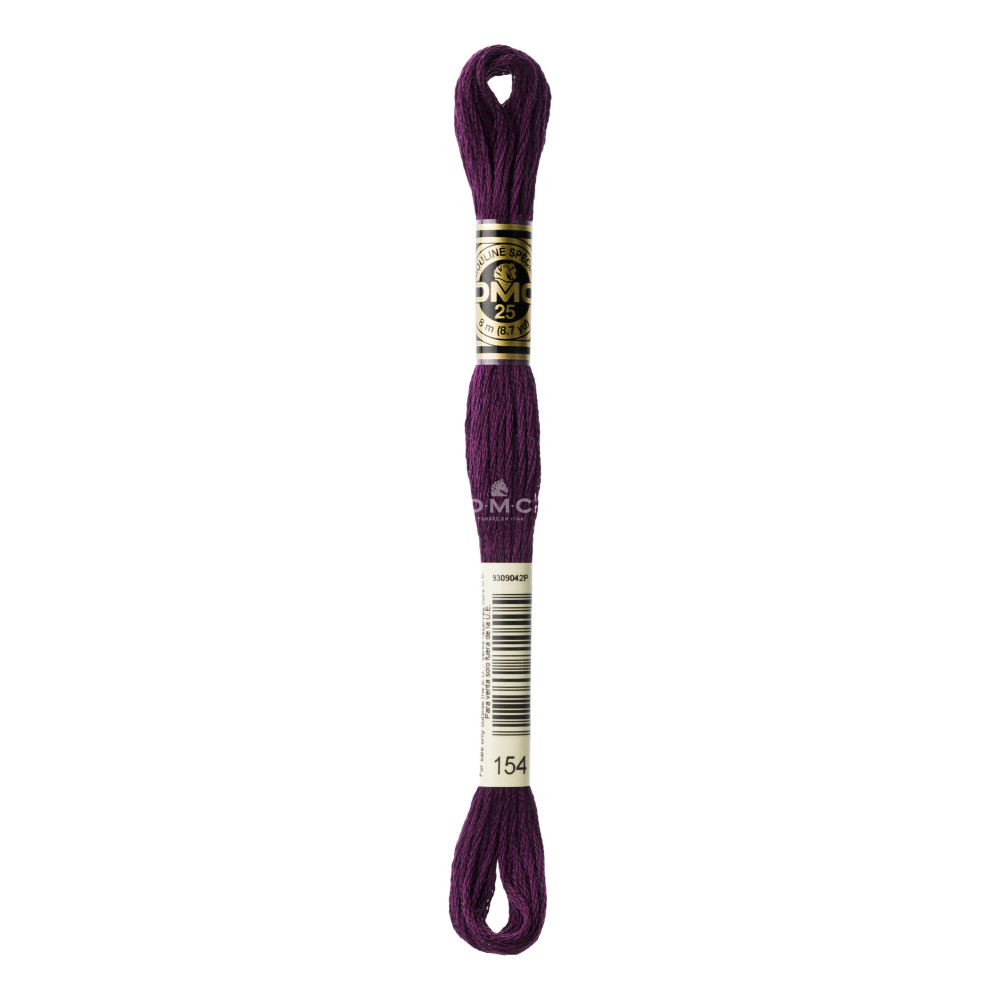 Mouliné spécial DMC 117MC - Nuances rose / rouge / violet / bleu