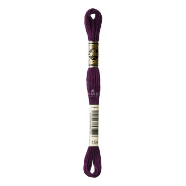 Mouliné spécial DMC 117MC - Nuances rose / rouge / violet / bleu