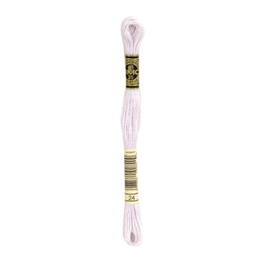 Mouliné spécial DMC 117MC - Nuances rose / rouge / violet / bleu
