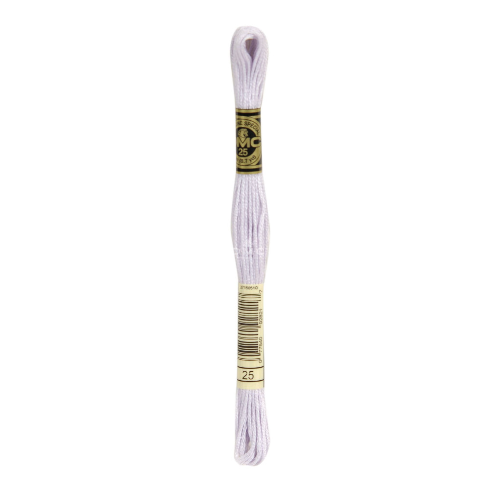 Mouliné spécial DMC 117MC - Nuances rose / rouge / violet / bleu
