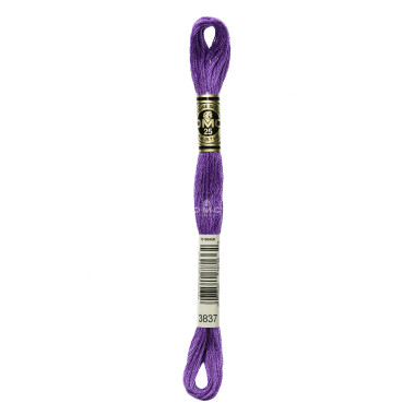Mouliné spécial DMC 117MC - Nuances rose / rouge / violet / bleu