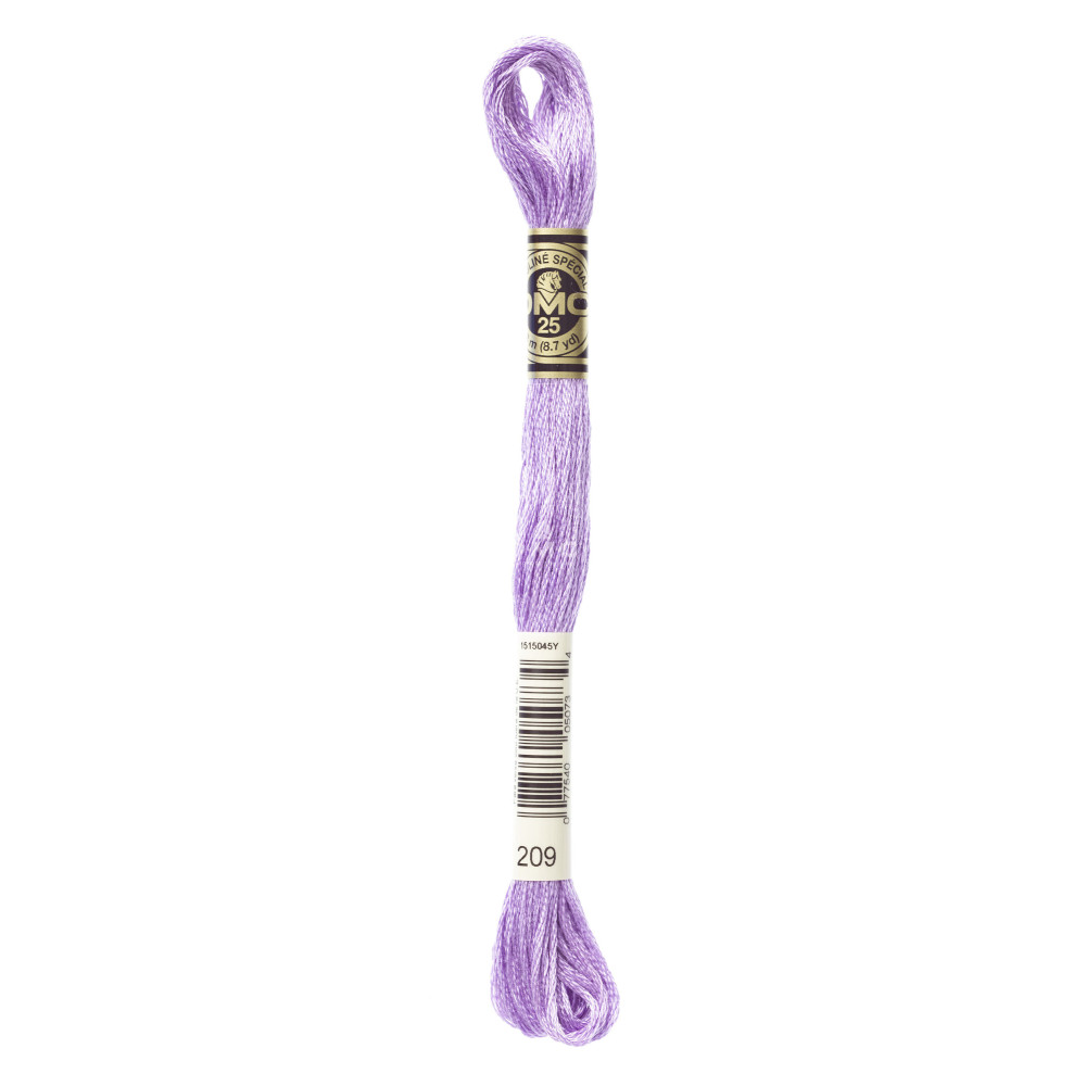 Mouliné spécial DMC 117MC - Nuances rose / rouge / violet / bleu