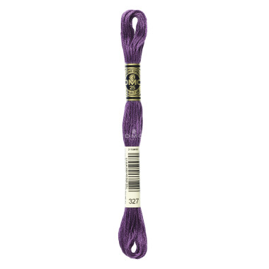 Mouliné spécial DMC 117MC - Nuances rose / rouge / violet / bleu