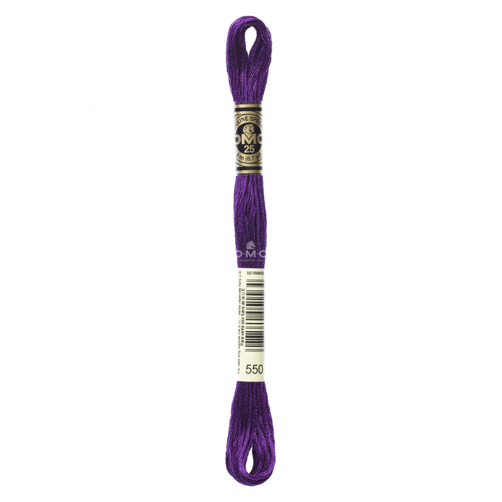 Mouliné spécial DMC 117MC - Nuances rose / rouge / violet / bleu