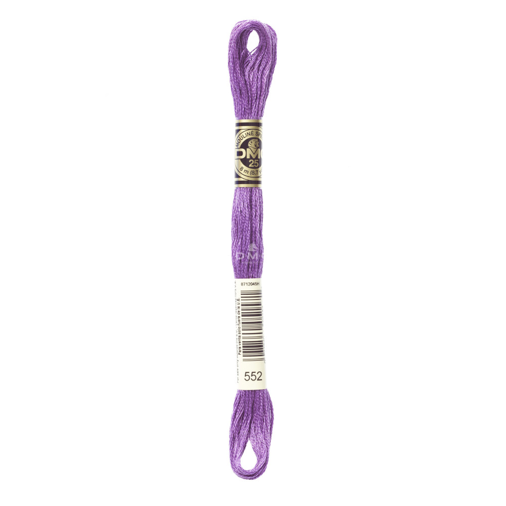 Mouliné spécial DMC 117MC - Nuances rose / rouge / violet / bleu