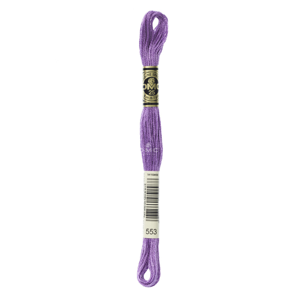 Mouliné spécial DMC 117MC - Nuances rose / rouge / violet / bleu