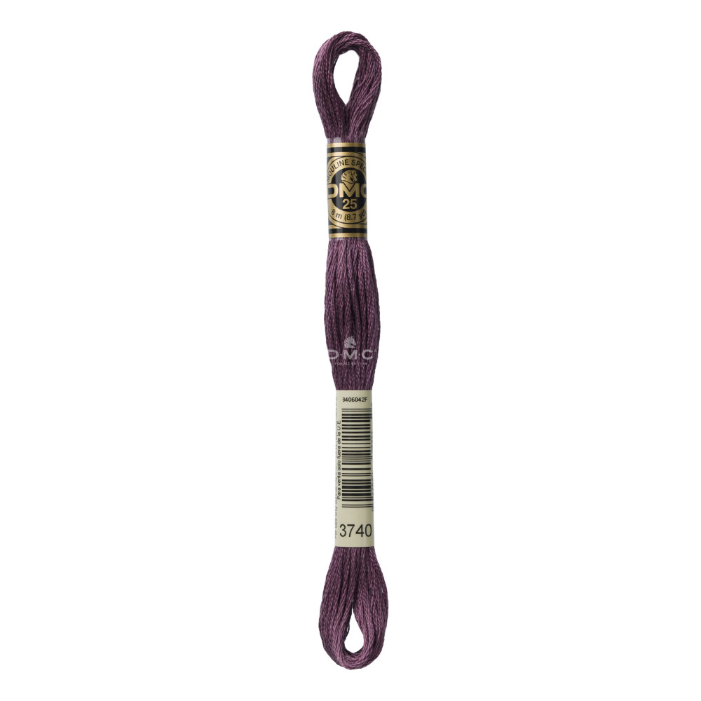 Mouliné spécial DMC 117MC - Nuances rose / rouge / violet / bleu