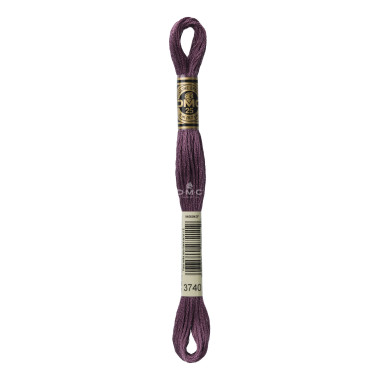 Mouliné spécial DMC 117MC - Nuances rose / rouge / violet / bleu