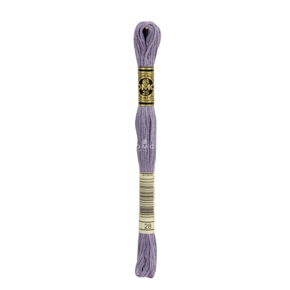 Mouliné spécial DMC 117MC - Nuances rose / rouge / violet / bleu