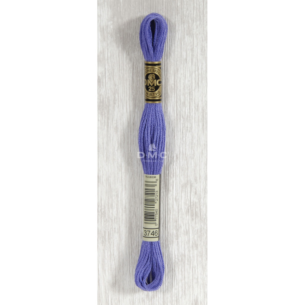 Mouliné spécial DMC 117MC - Nuances rose / rouge / violet / bleu