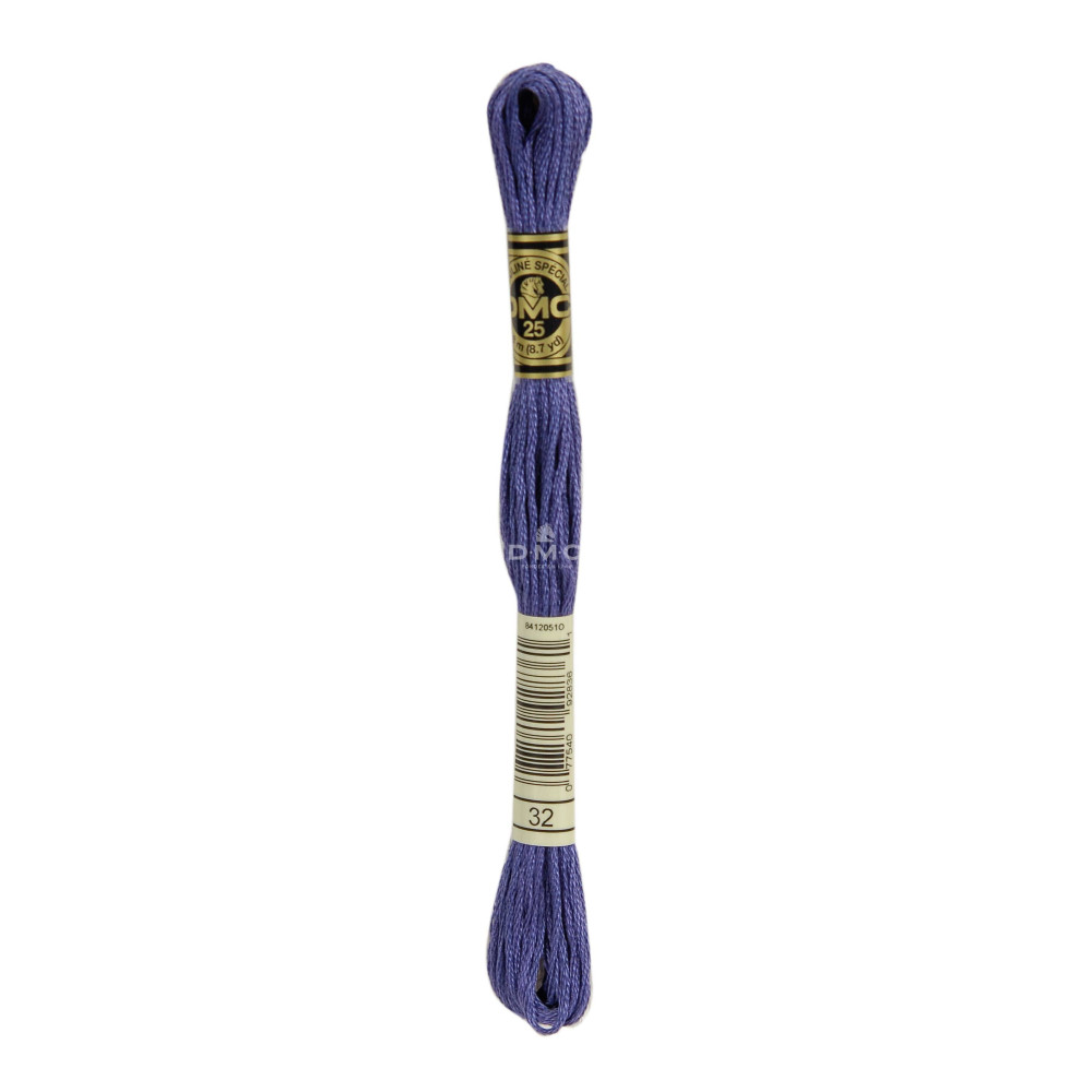 Mouliné spécial DMC 117MC - Nuances rose / rouge / violet / bleu
