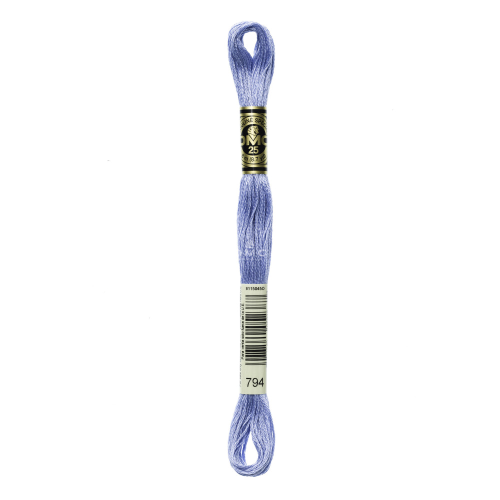 Mouliné spécial DMC 117MC - Nuances rose / rouge / violet / bleu