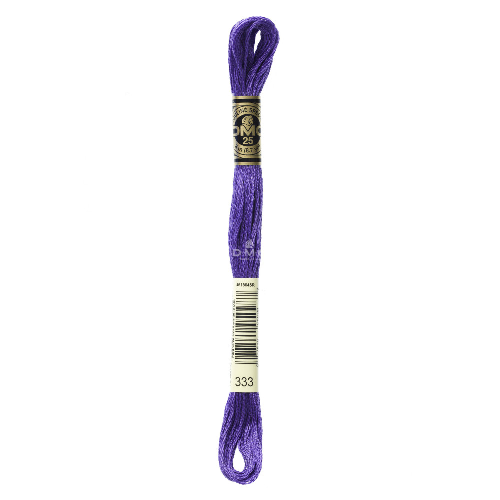 Mouliné spécial DMC 117MC - Nuances rose / rouge / violet / bleu