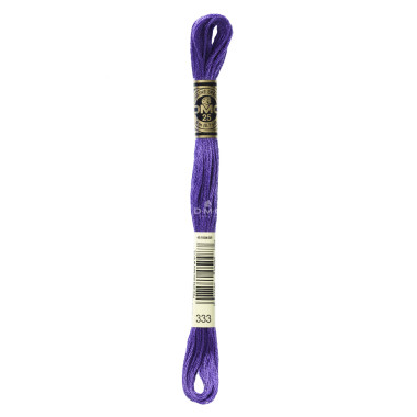 Mouliné spécial DMC 117MC - Nuances rose / rouge / violet / bleu